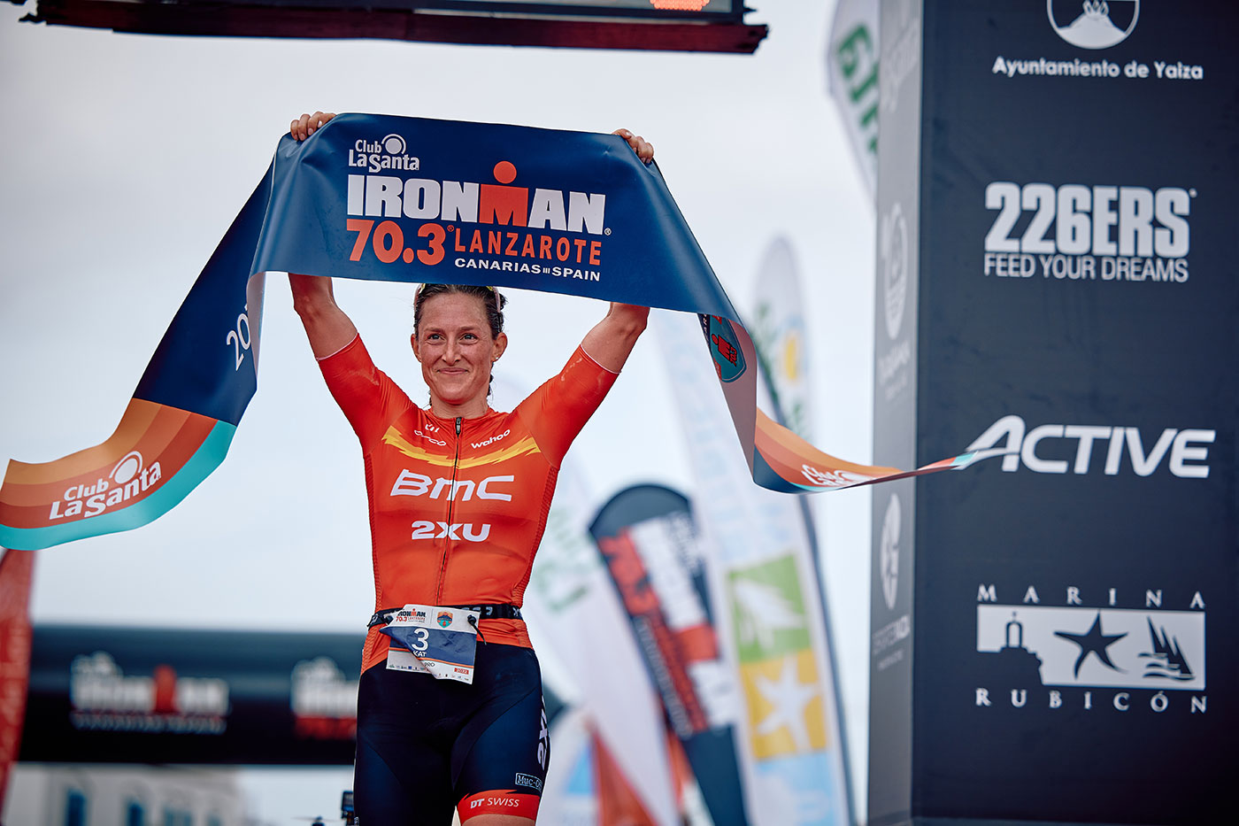 HYCYS Triathlon Athlet Kat Matthews Ironman Win web