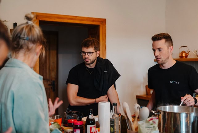 Das Team von HYCYS in Hamburg mit den Schwerpunkten im BikeFitting und Coaching